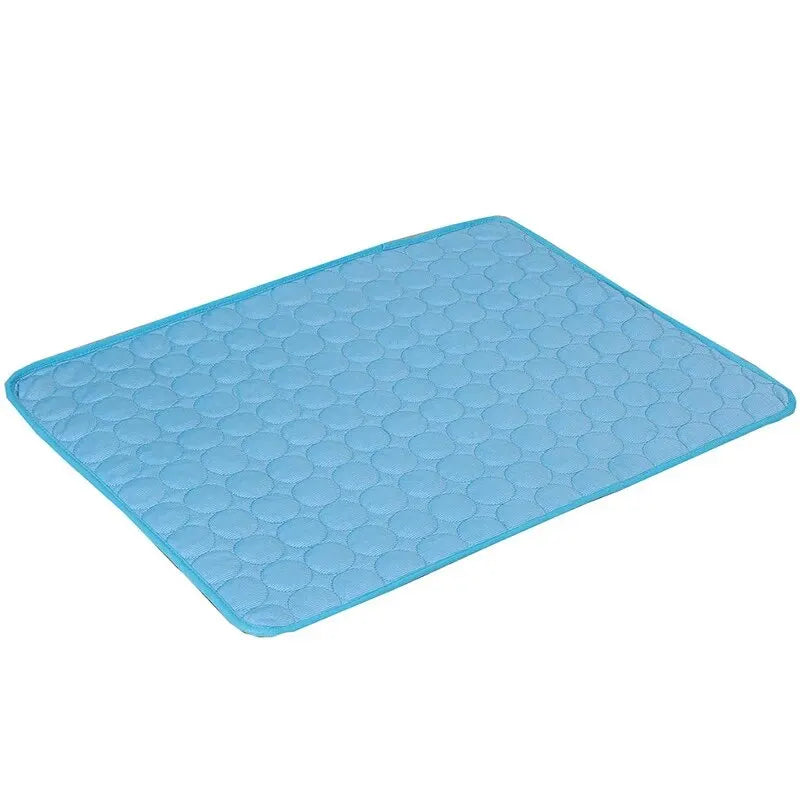 ❄️ Cooling Pet Bed Mat – Summer Ice Pad for Cats & Small Dogs - PawtasticWorldCenter