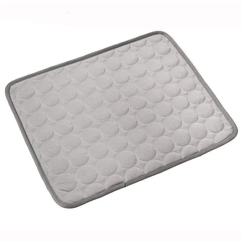 ❄️ Cooling Pet Bed Mat – Summer Ice Pad for Cats & Small Dogs - PawtasticWorldCenter