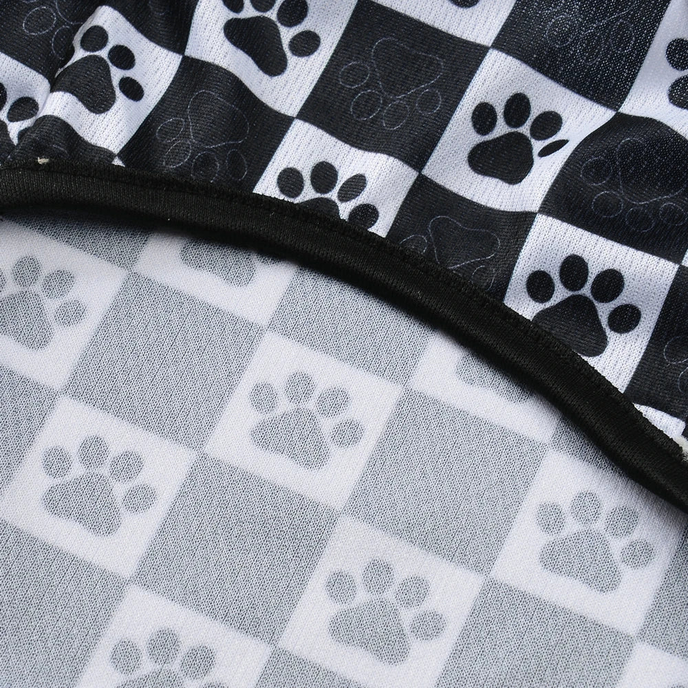 πΎ Summer Mesh Cat & Dog Vest β Breathable Paw Print T-Shirt for Small Pets, Sphynx, Kittens & Puppies πΆπ± - PawtasticWorldCenter