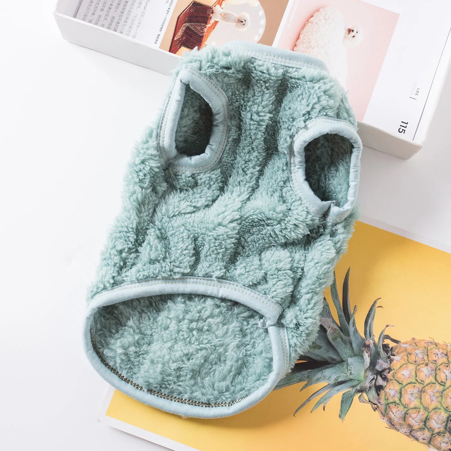 βοΈπΎ Soft & Cozy Fleece Pet Sweater β Warm Winter Jacket for Small Dogs, Puppies & Cats | Sphynx Kitten Coat, Autumn Hoodie Outfit - PawtasticWorldCenter