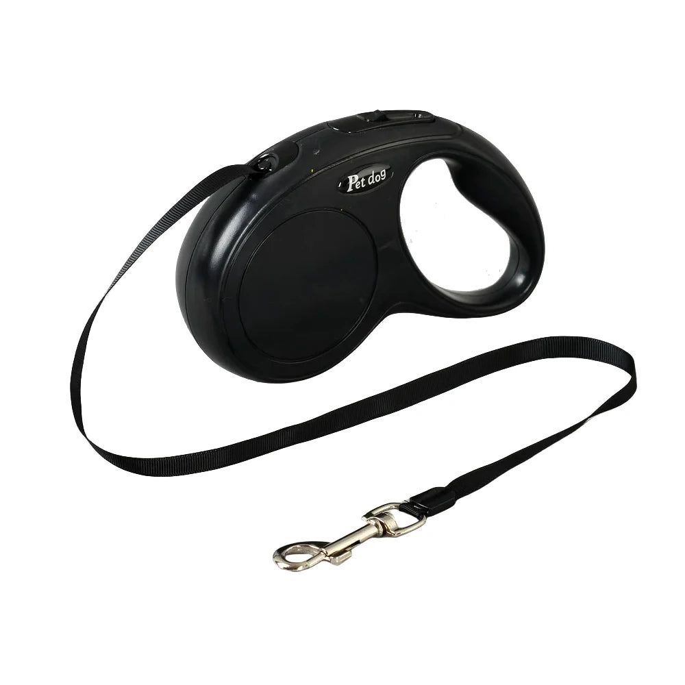 πΎ 3M/5M Auto Retractable Dog Leash β Durable Nylon Lead for Small & Medium Pets πβ¨ - PawtasticWorldCenter