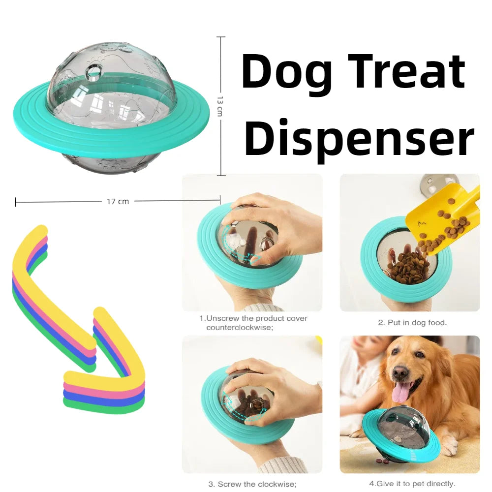 🍖 Treat Dispenser Dog Toy – Smart Play, Slow Feed, Happy Pup! 🐶 - PawtasticWorldCenter