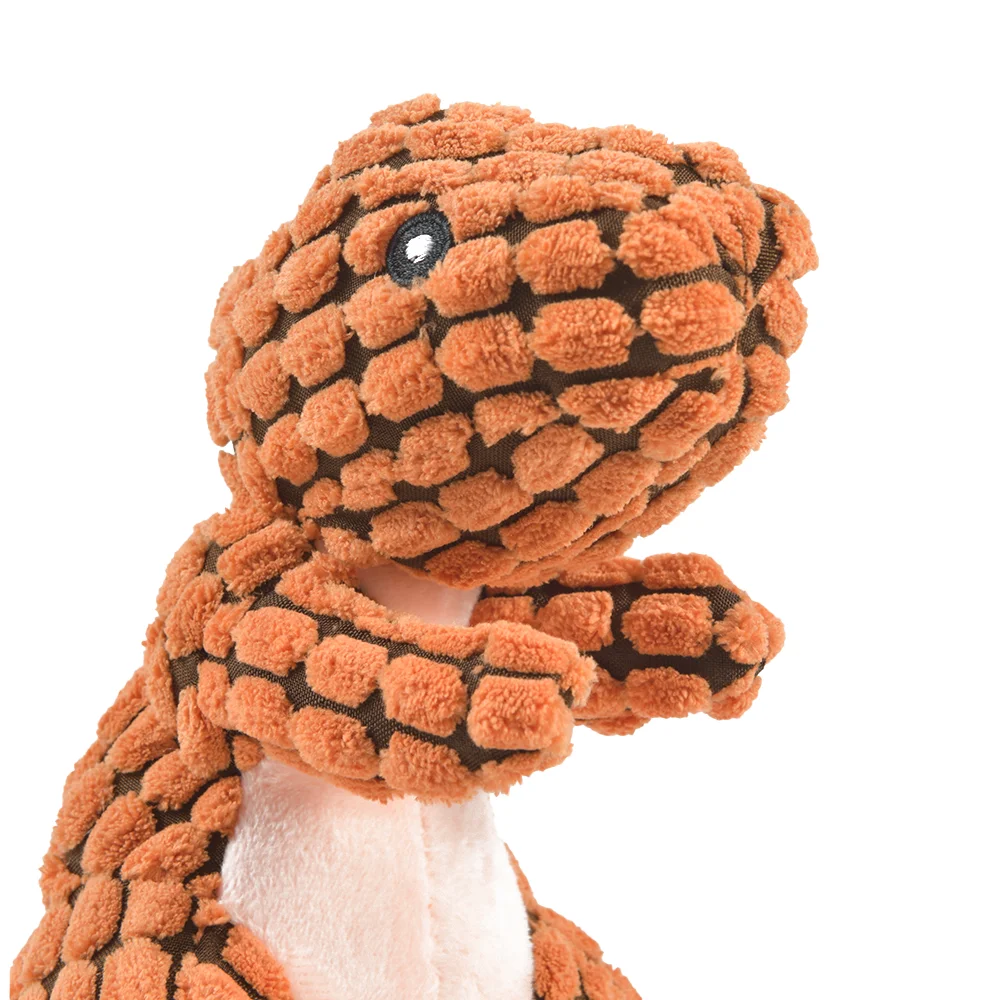π¦ Plush Dinosaur Chew Toy β Interactive Pet Toy for Small Dogs & Cats πΆπ± - PawtasticWorldCenter