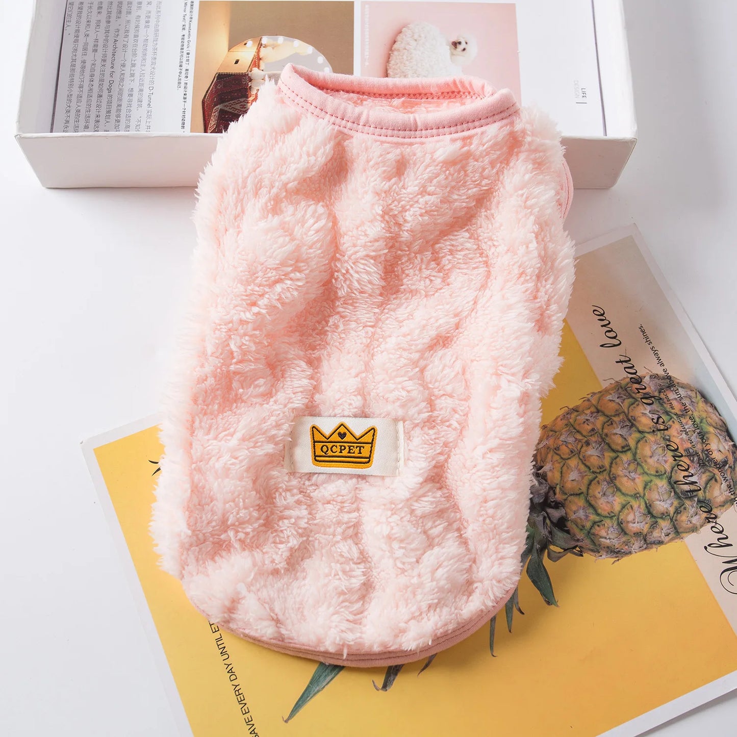 βοΈπΎ Soft & Cozy Fleece Pet Sweater β Warm Winter Jacket for Small Dogs, Puppies & Cats | Sphynx Kitten Coat, Autumn Hoodie Outfit - PawtasticWorldCenter
