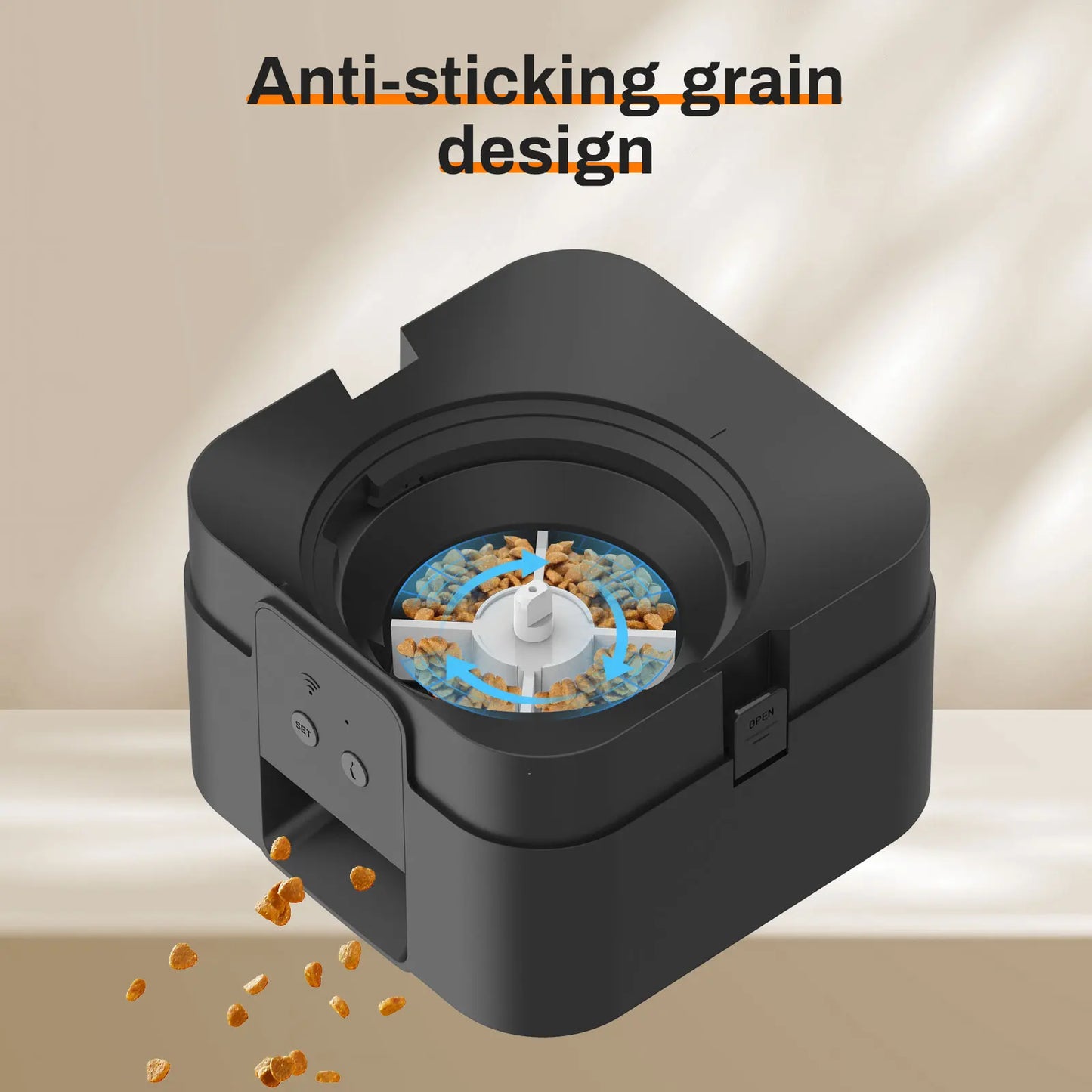 ๐ถ๐ฑ Automatic Pet Feeder with Timer โ Smart Portion Control Dispenser for Cats & Dogs - PawtasticWorldCenter