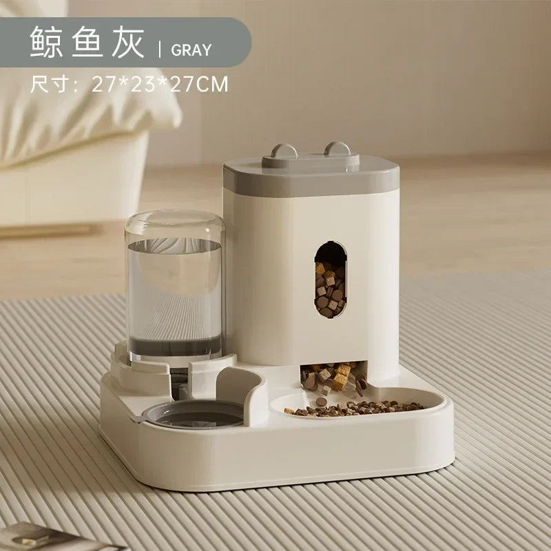 Smart Automatic Pet Feeder – Button Control Dispenser for Cats & Dogs