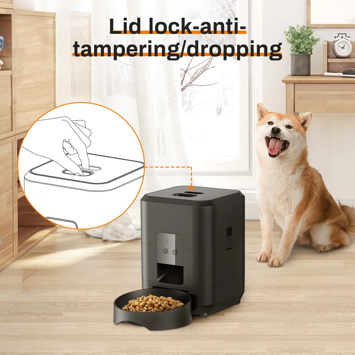 ๐ถ๐ฑ Automatic Pet Feeder with Timer โ Smart Portion Control Dispenser for Cats & Dogs - PawtasticWorldCenter
