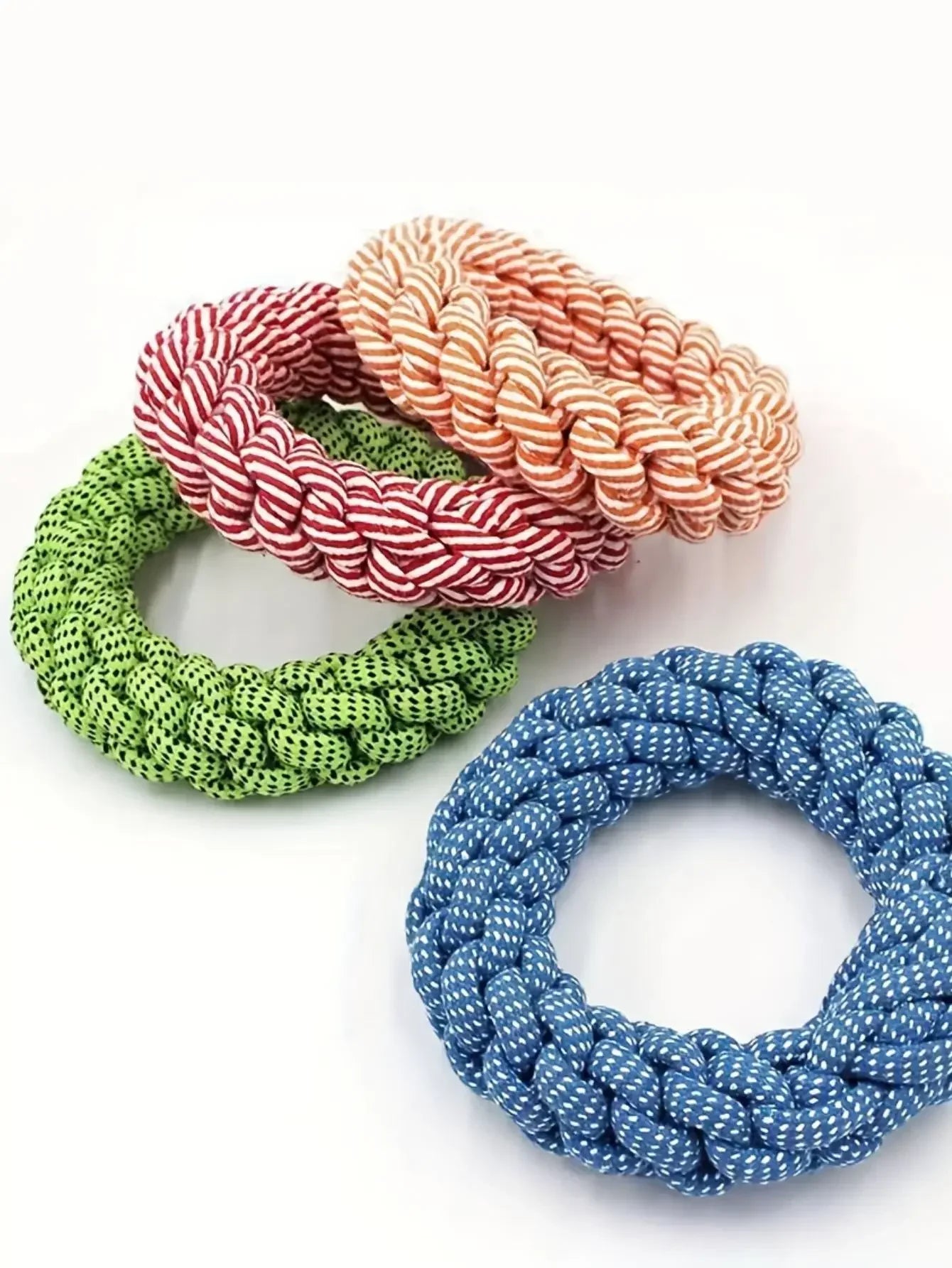 🐶🦴 Heavy-Duty Rope Chew Toy – Tough & Fun for Medium & Large Dogs - PawtasticWorldCenter