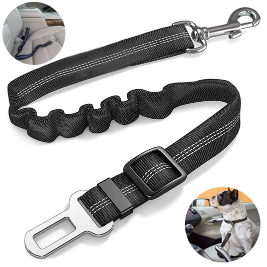 :  🚗✨ Adjustable Reflective Dog Car Seat Belt – Safe Travel Lead for Small to Large Dogs | Durable Nylon, Elastic, French Bulldog Friendly 🐶💺
