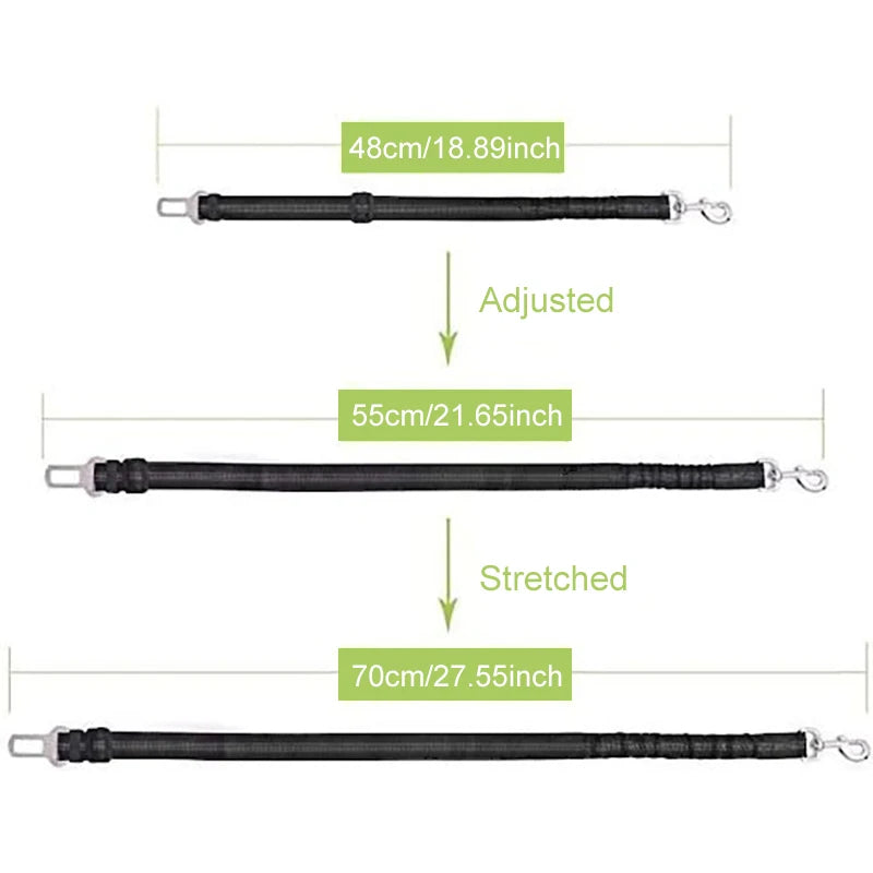 :  🚗✨ Adjustable Reflective Dog Car Seat Belt – Safe Travel Lead for Small to Large Dogs | Durable Nylon, Elastic, French Bulldog Friendly 🐶💺