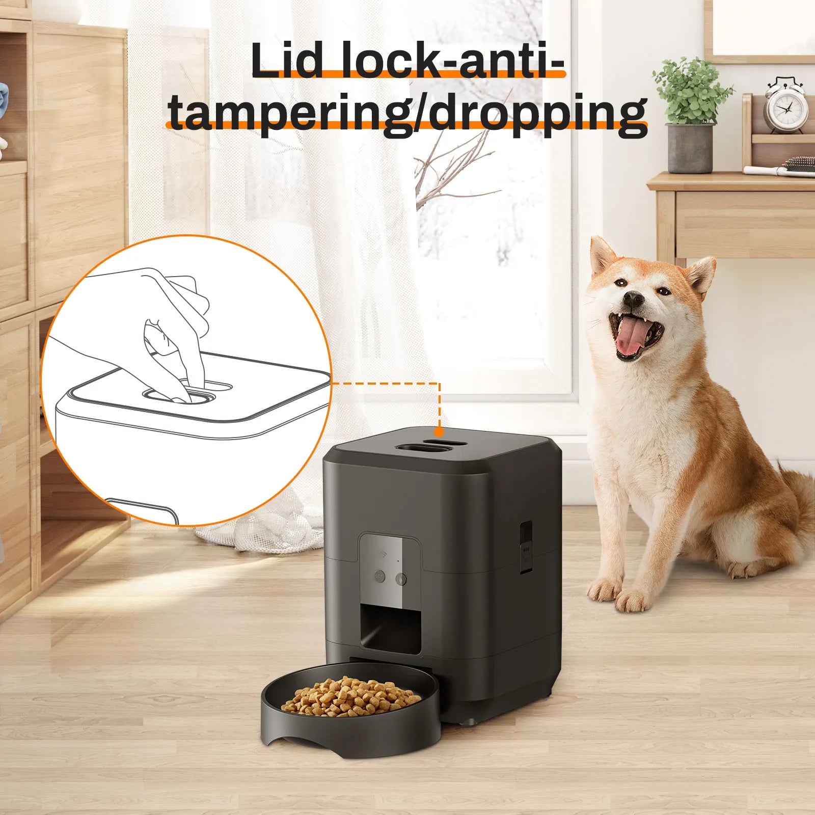 🐶🐱 Automatic Pet Feeder with Timer – Smart Portion Control Dispenser for Cats & Dogs - PawtasticWorldCenter